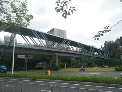 深圳市南山區(qū)荷蘭花卉小鎮(zhèn)天橋