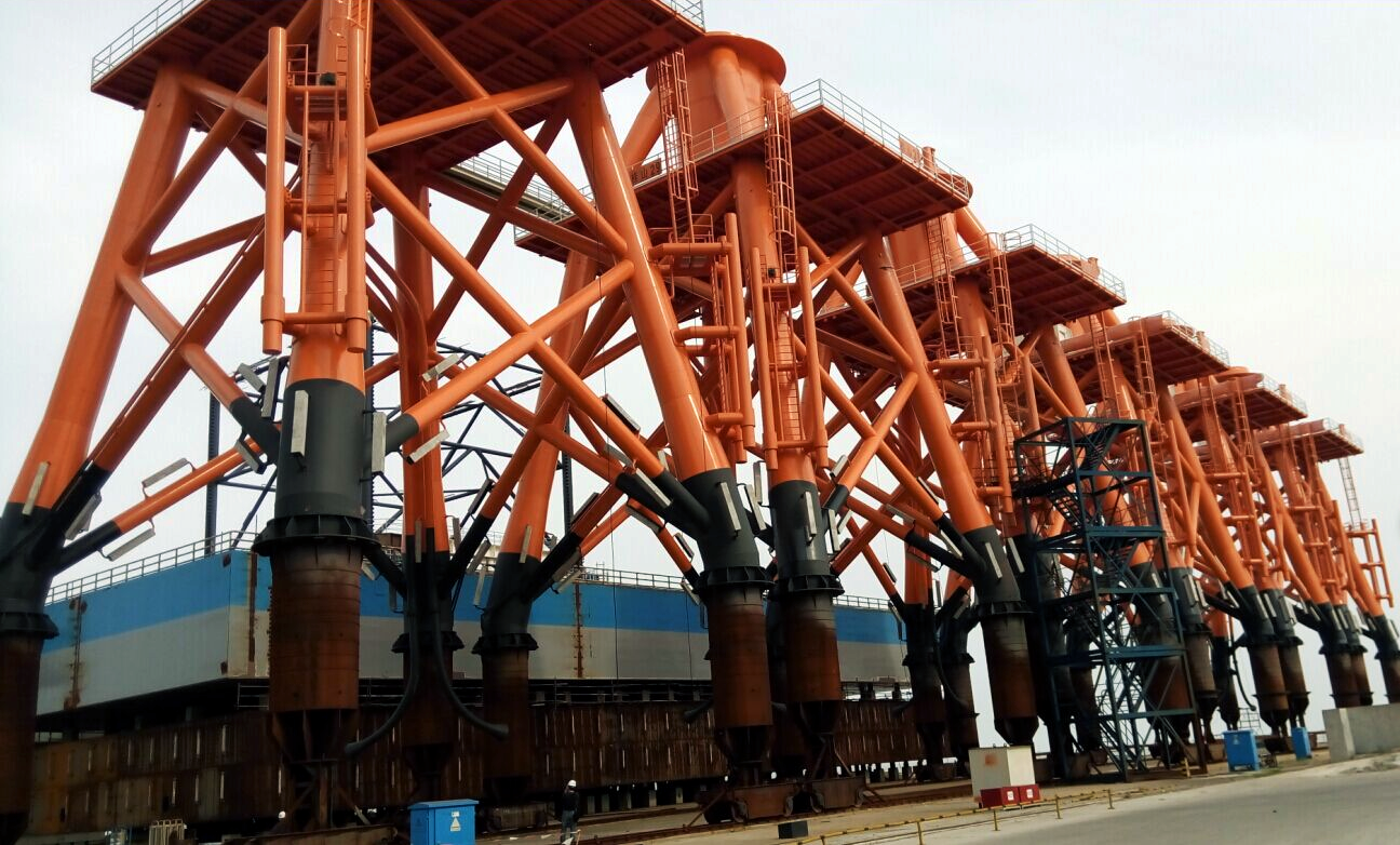 樁基防撞鋼結(jié)構(gòu)