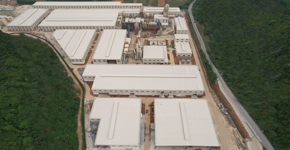 廣西武宣縣8萬平方米鋼結構廠房