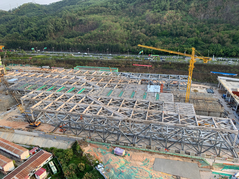 深圳市地鐵6號線民樂鋼桁架橋(圖1)