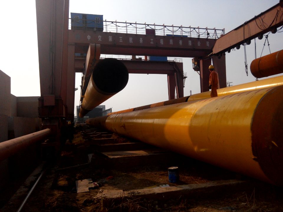 海上風電78米長鋼管樁(圖5)