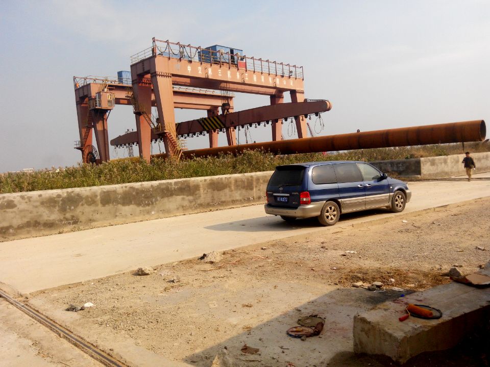 海上風電78米長鋼管樁(圖9)