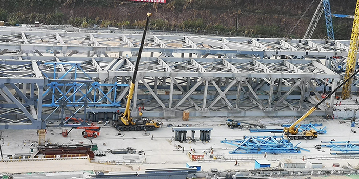 深圳市地鐵6號線民樂鋼桁架橋(圖2)