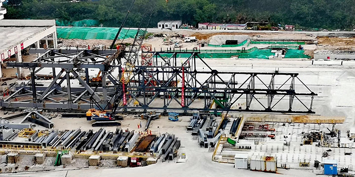 深圳市地鐵6號線民樂鋼桁架橋(圖3)