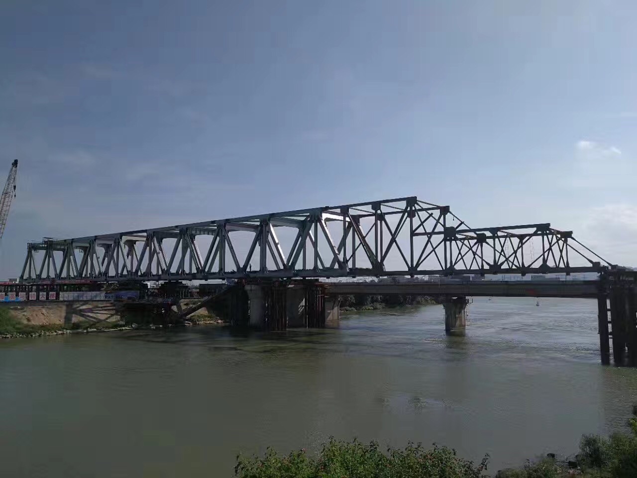汕頭市梅溪河高鐵桁架橋(圖5)