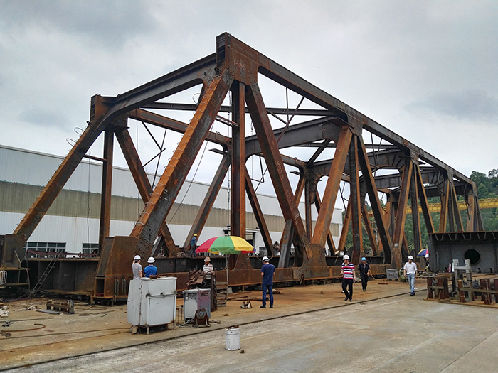 汕頭市梅溪河高鐵桁架橋(圖6)