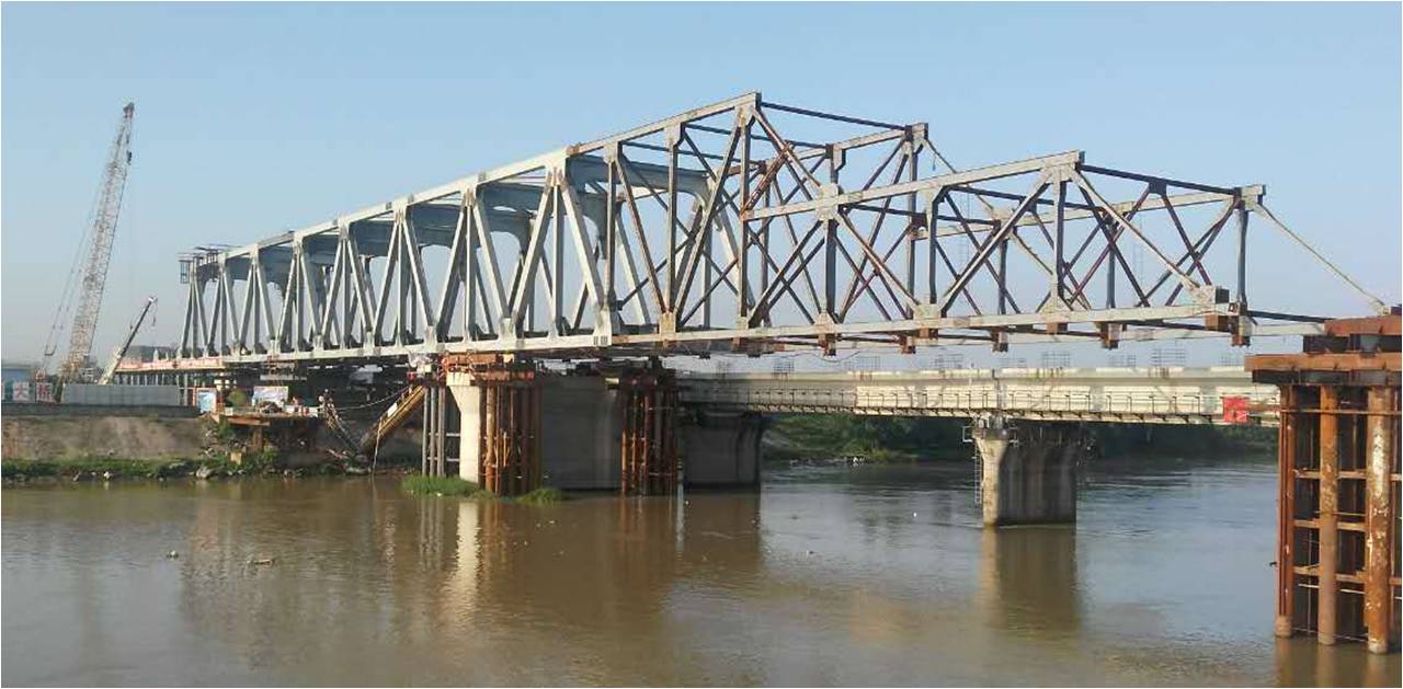 汕頭市梅溪河高鐵桁架橋(圖4)
